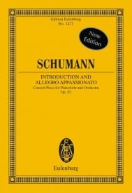 Schumann: Introduction and Allegro appassionato G major Opus 92 (Study Score) published by Eulenburg